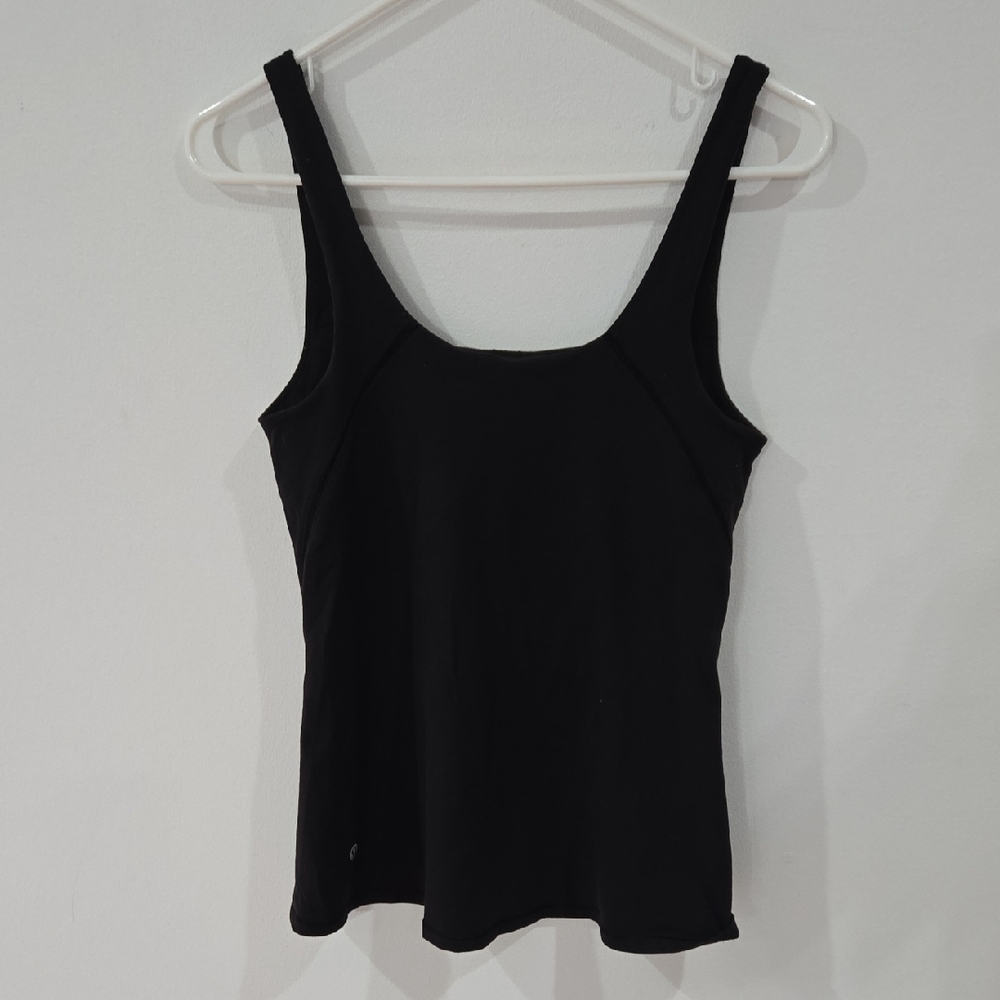 Lululemon athletica Sz 8 Black Tank Top
